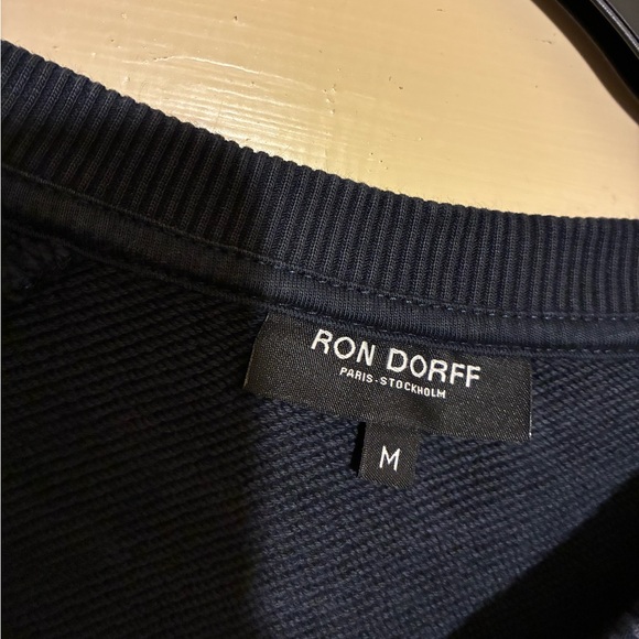 Ron Dorff x Neil Patrick Harris ORGANIC COTTON SWEATSHIRT DAD in NAVY Sz M - Picture 7 of 9